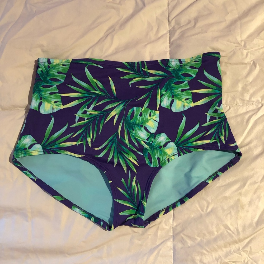 high waisted bikini bottoms!